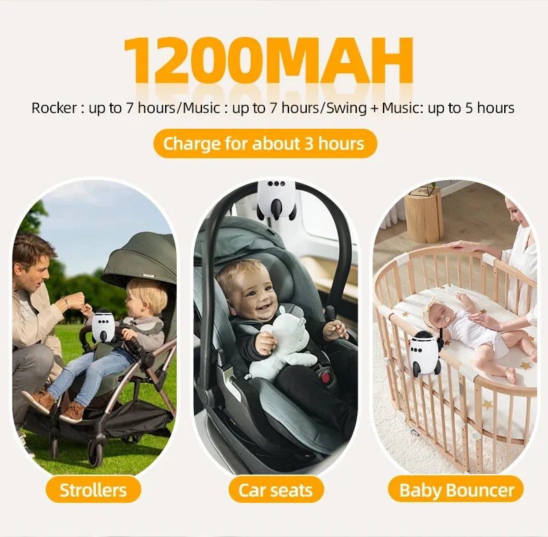 CalmaBebé™ – Calma el llanto de tu bebé con vibración y ruido blanco